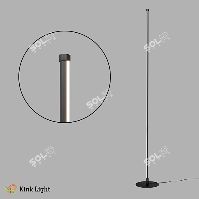 Loki 08423-F Floor Lamp 3D model image 1