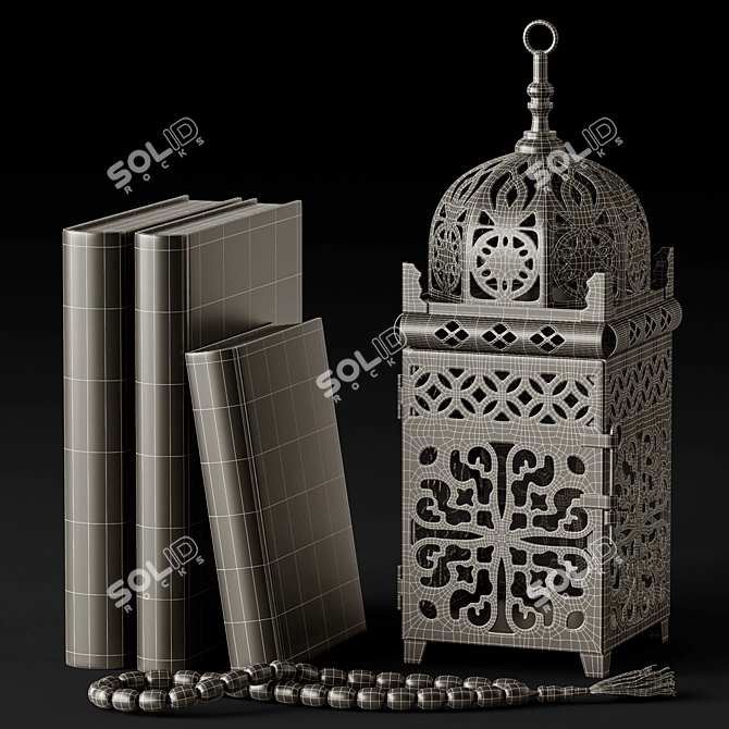 Islamic Decor Set: Unique Designs 3D model image 6