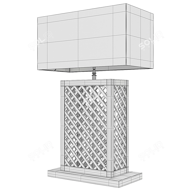 Luxury Eichholtz Floor Lamp 3D model image 2