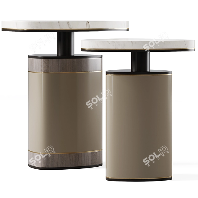 Antwerp Side Table Frato Design 3D model image 2