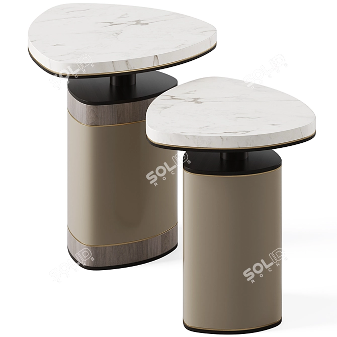 Antwerp Side Table Frato Design 3D model image 4