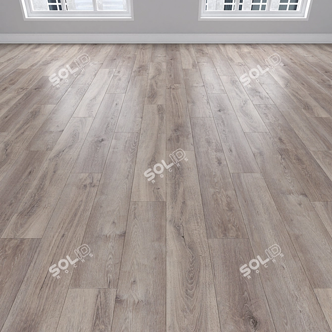 Diverse Oak Parquet Collection 3D model image 2