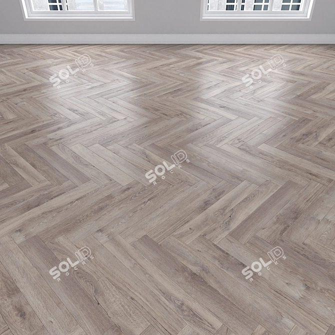 Diverse Oak Parquet Collection 3D model image 3