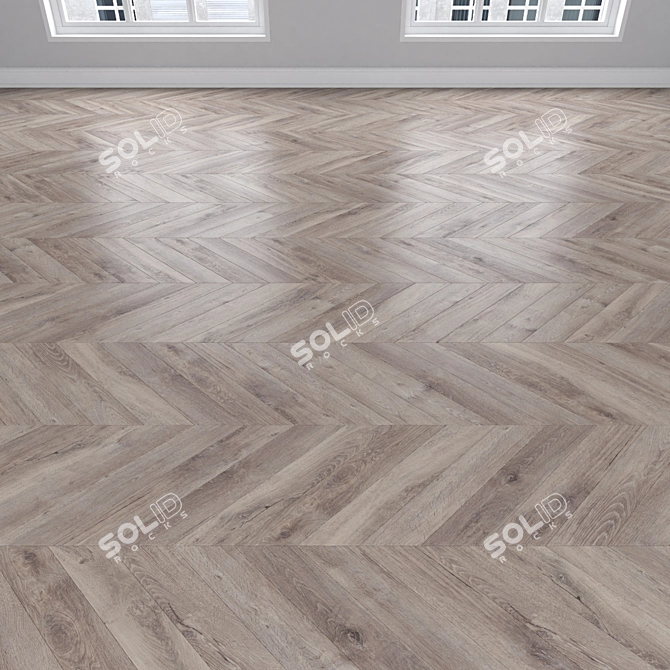 Diverse Oak Parquet Collection 3D model image 4