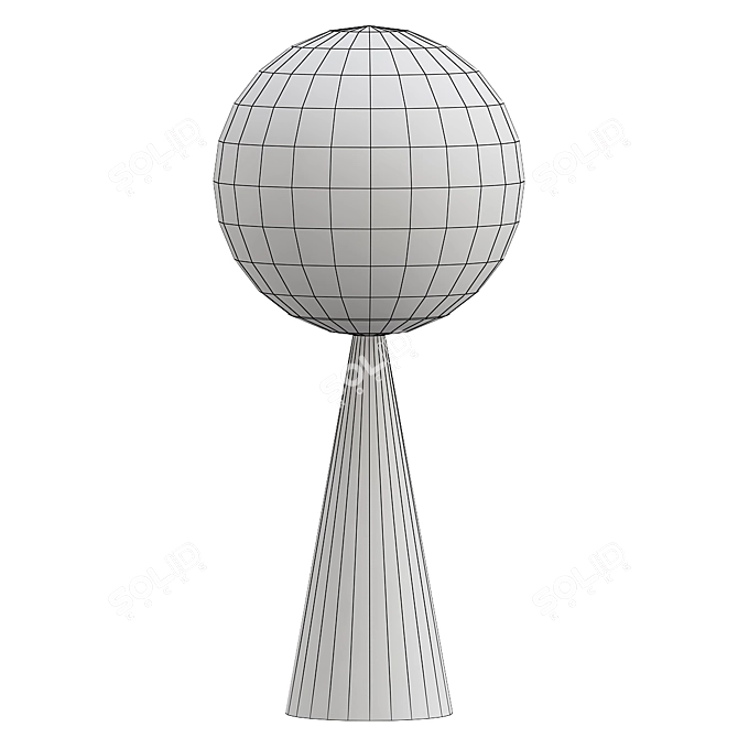 Modern E27 Lamp 3Ds Max 3D model image 2