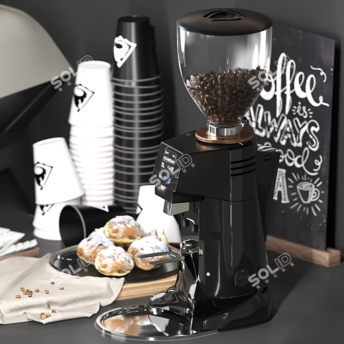 Sanremo Coffee Shop Set: Premium Grinders 3D model image 3