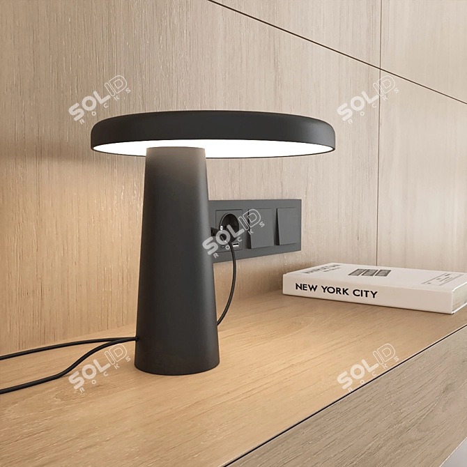 Luxury 3D Wall Panel Set 3D model image 3