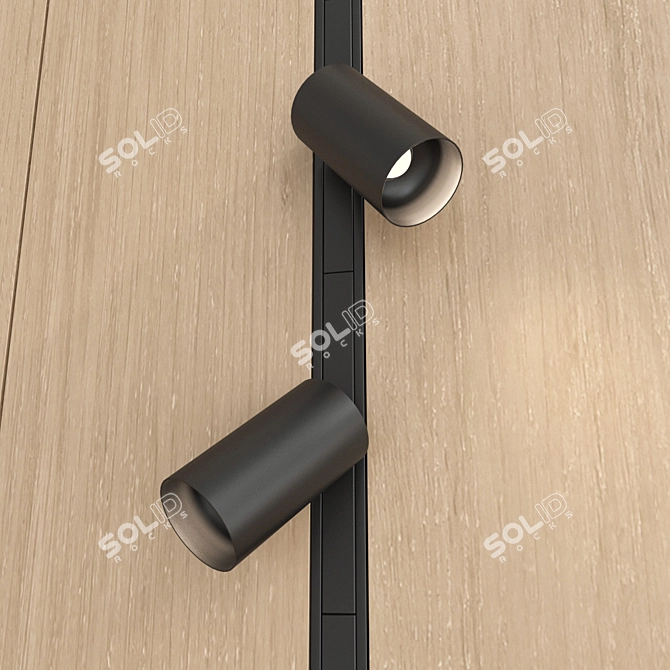 Luxury 3D Wall Panel Set 3D model image 4