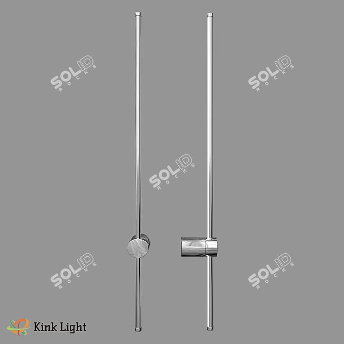 Loki LED Wall Sconce Set 3D model image 5