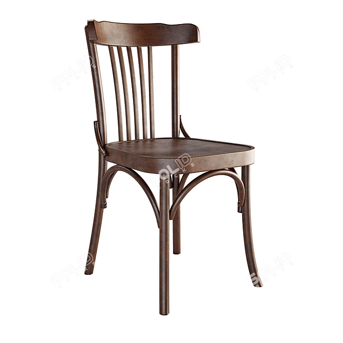 Vienna Chair Comfort Model Maple 3D model image 1