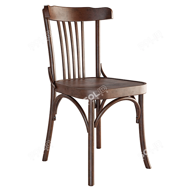 Vienna Chair Comfort Model Maple 3D model image 10