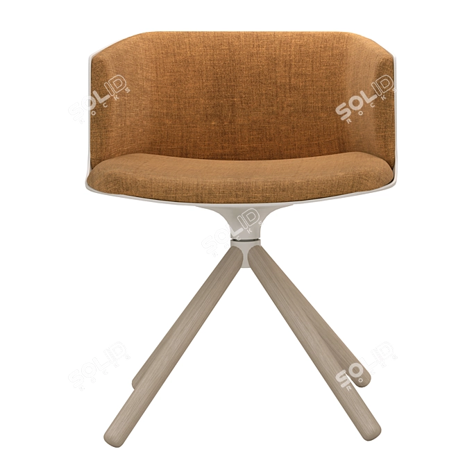 Versatile Cut Chair Collection 3D model image 4