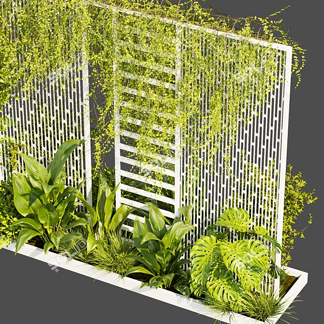 Urban Plant Collection Pack 3D model image 2