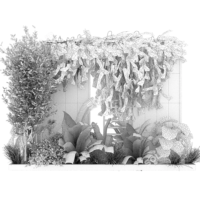 Urban Plant Collection Pack 3D model image 7