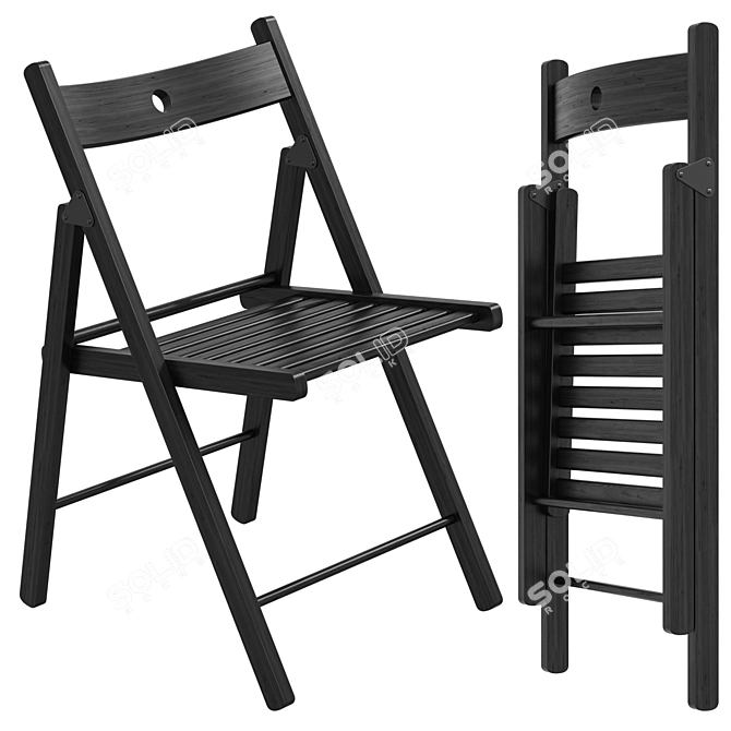 Foldable TERJE Chair - IKEA 3D model image 1