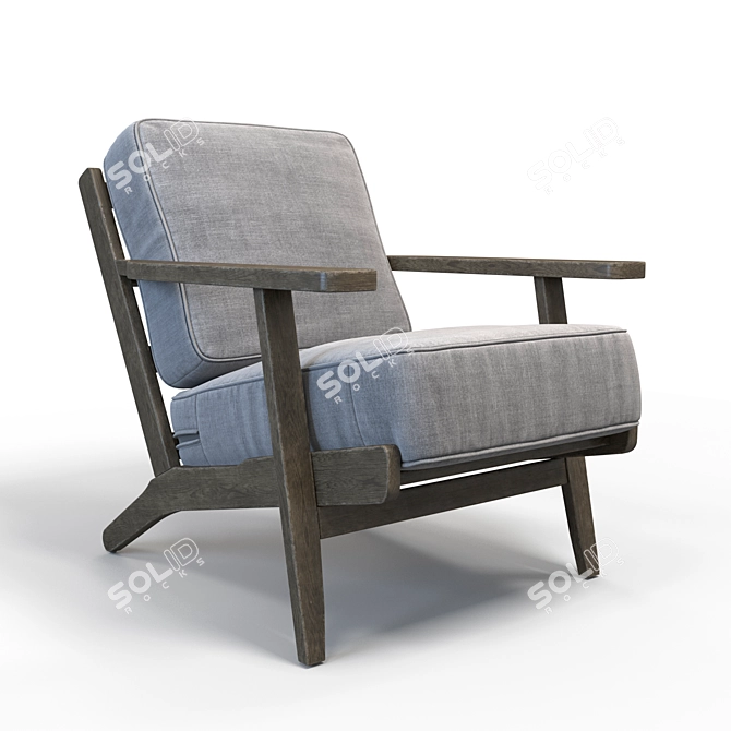 Mercer Accent Chair by Picket House 3D model image 3