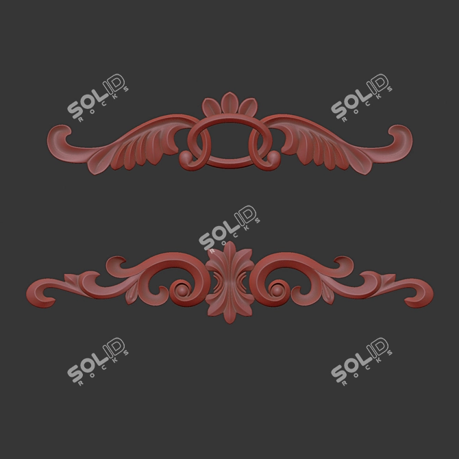 3D Max Ornament Files 2016 3D model image 6