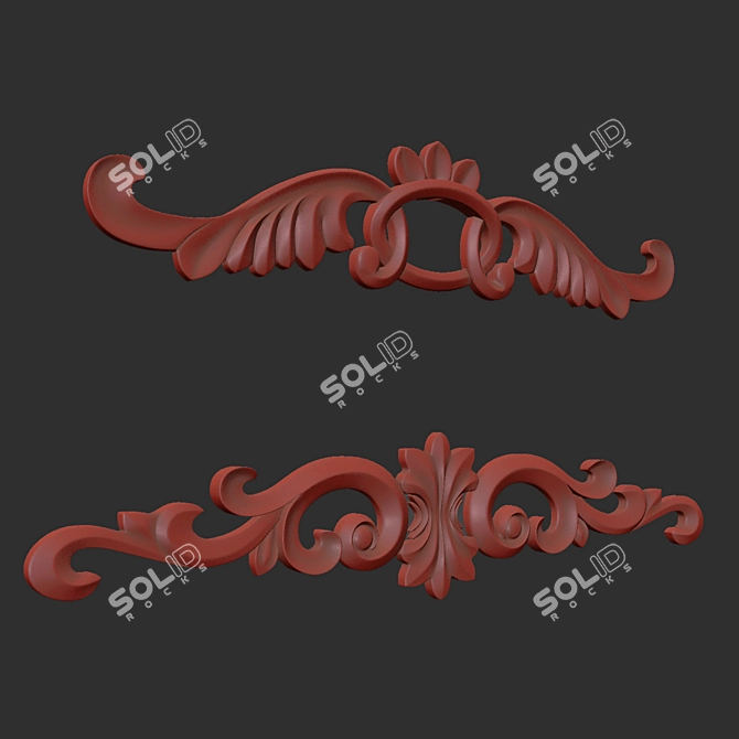 3D Max Ornament Files 2016 3D model image 7