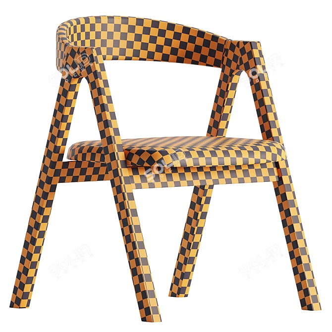 Contemporary Dublin Stool | Modern Design 3D model image 7