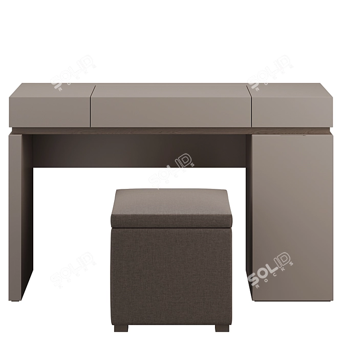 Modern Vanity Table Set OLIVIERI 3D model image 3
