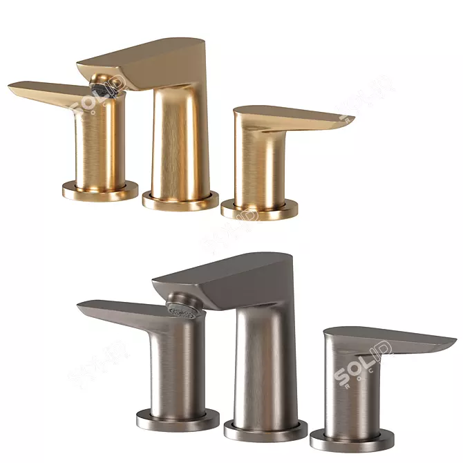 HANSGROHE TALIS Faucet Set 3D model image 3