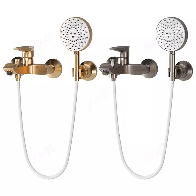 HANSGROHE TALIS Faucet Set 3D model image 5