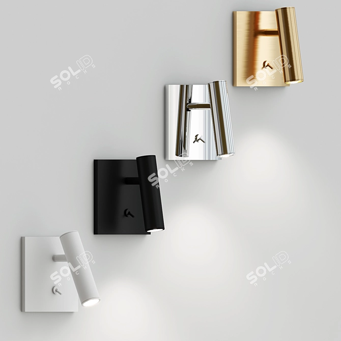 Enna Modern LED Reading Wall Light 3D model image 5