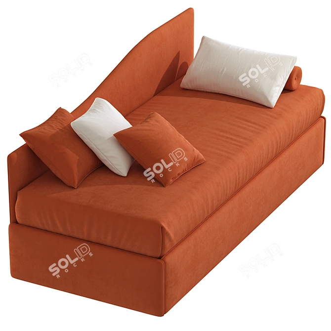 Convertible Sofa Bed Pluto 273 3D model image 4