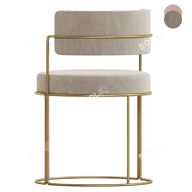 Paradiso Outdoor Chair 2017 3D model image 2