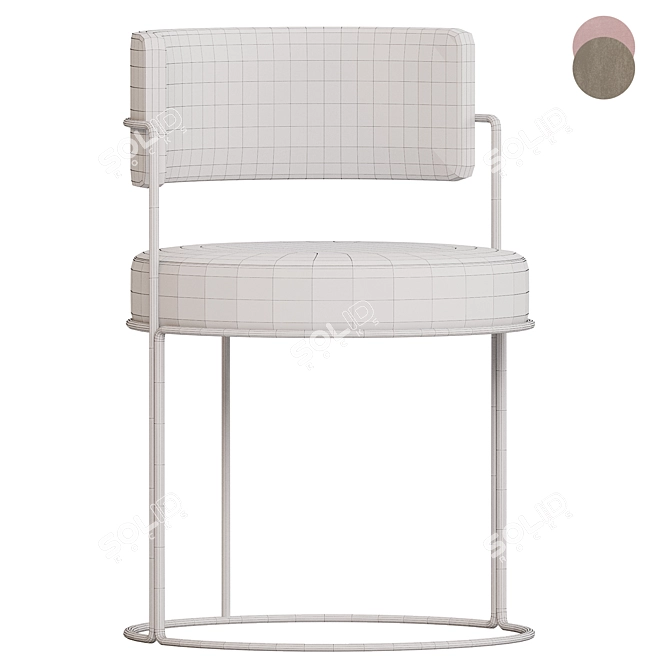 Paradiso Outdoor Chair 2017 3D model image 3