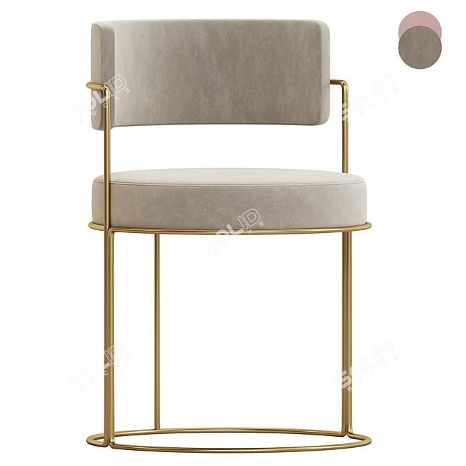 Paradiso Outdoor Chair 2017 3D model image 4