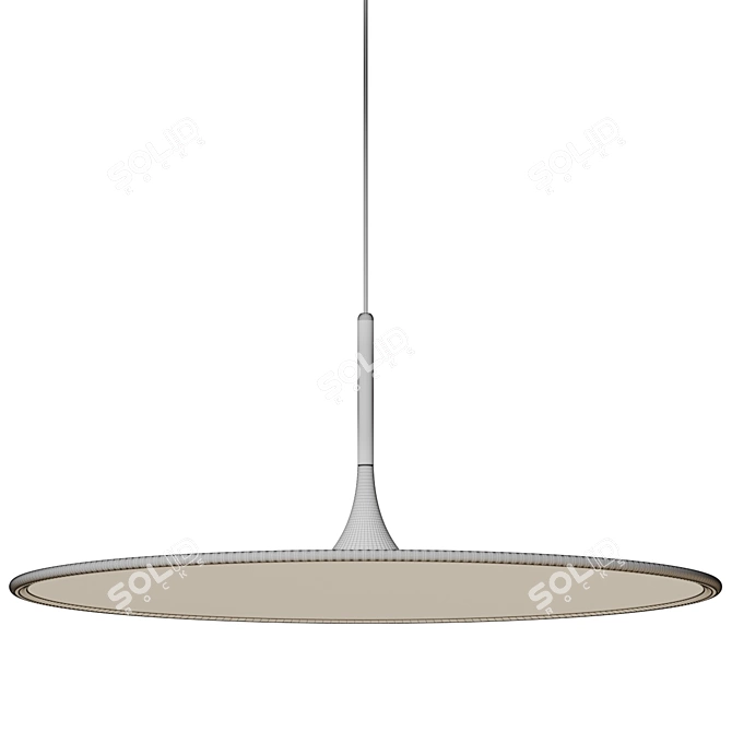 Modern Minimalist LED Pendant Light 3D model image 6