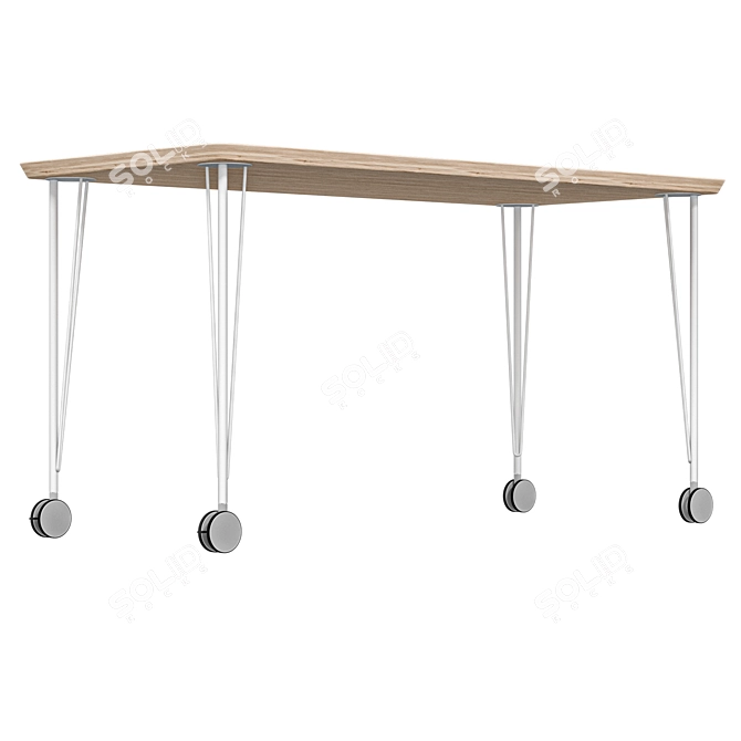 IKEA ANFALLARE KRILLE Writing Desk 3D model image 3