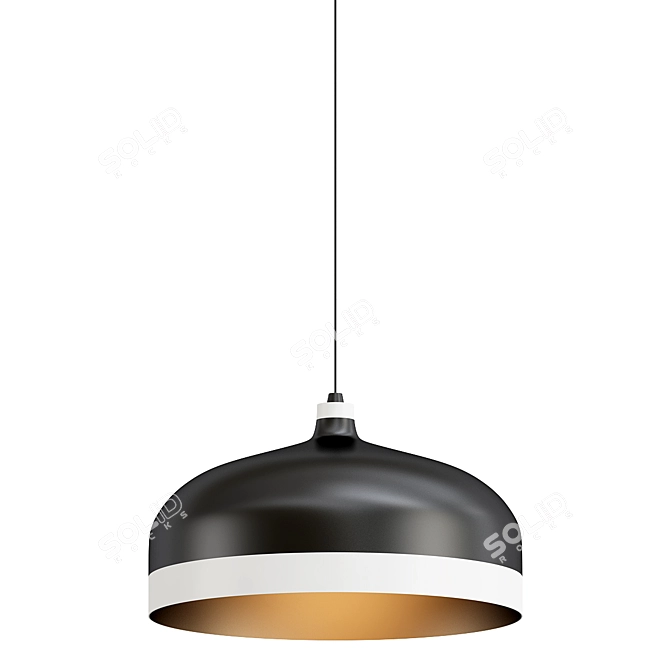 Modern E27 Pendant Lamp 7963 3D model image 1