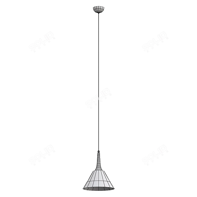 Modern 3D Lamp Model Render 3D model image 2