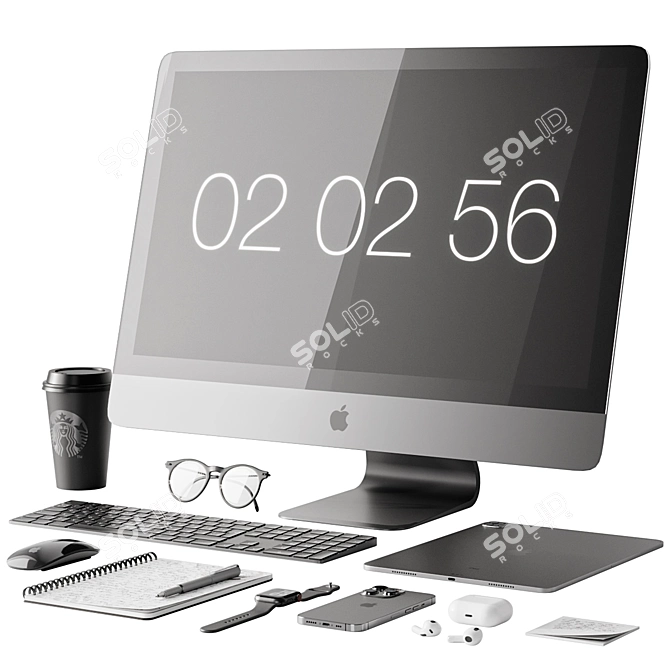 Apple Set 4 - 3D Model 3D model image 1