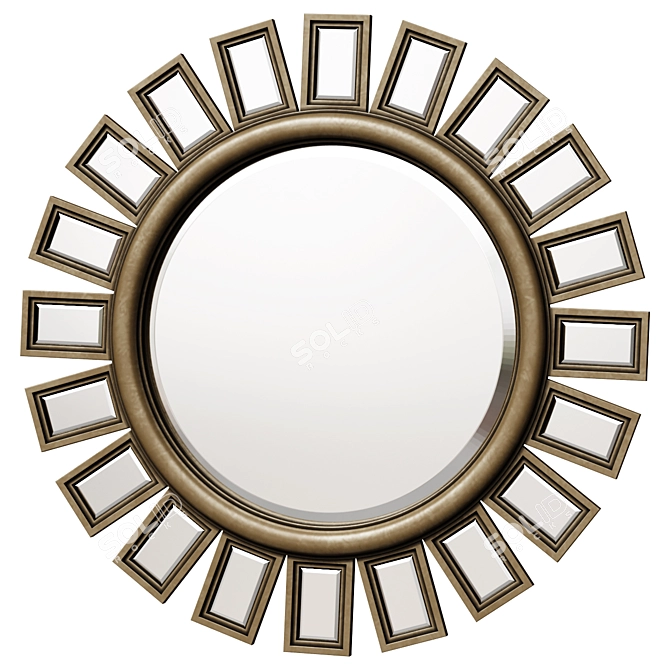 Uttermost Cyrus Mirror - In Stock 3D model image 1