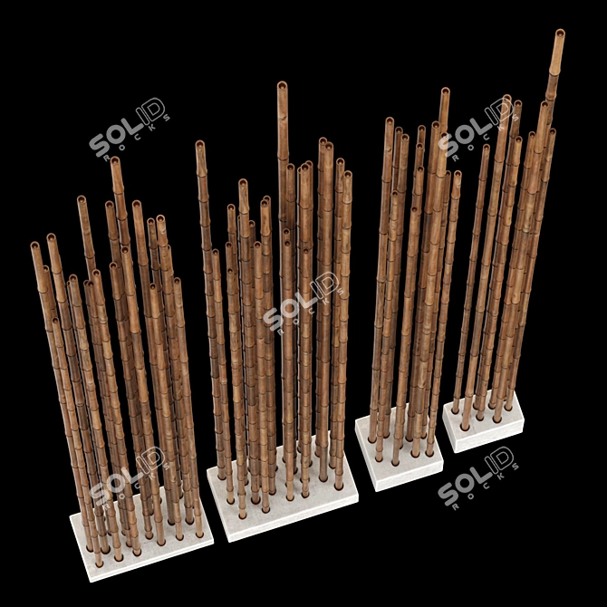 Urban Planter Decor #12 3D model image 2