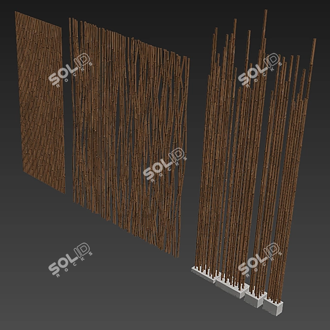 Urban Planter Decor #12 3D model image 6