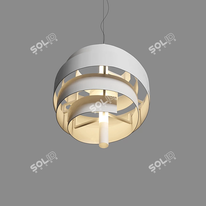 Sleek Modern Lighting Solution 3D model image 2