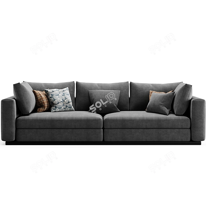 Ana Roque Contemporary Sofa 3D 3D model image 2