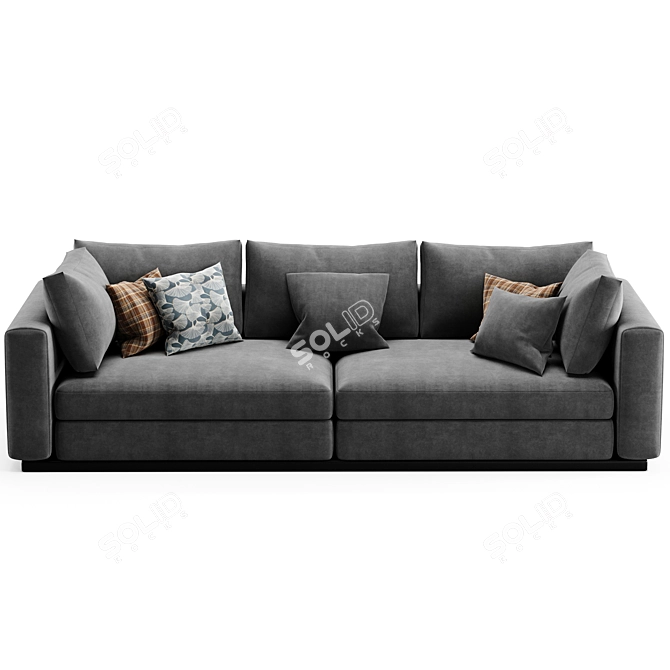 Ana Roque Contemporary Sofa 3D 3D model image 3