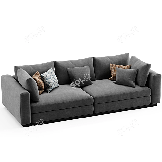 Ana Roque Contemporary Sofa 3D 3D model image 5