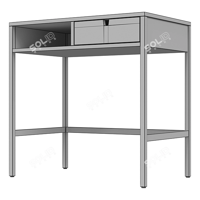 NORDKISA Vanity Table IKEA 3D model image 6