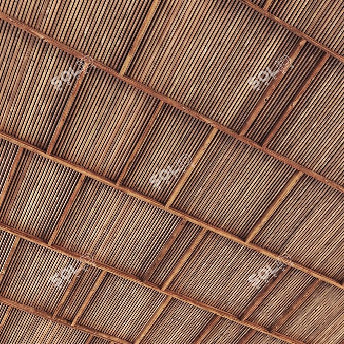 Branch Ceiling Texture Set 3D model image 1