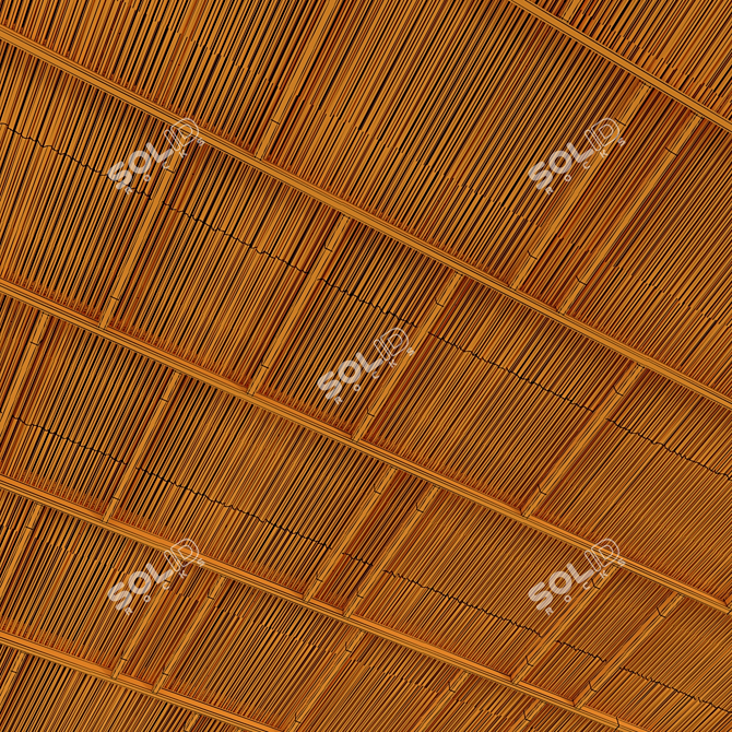 Branch Ceiling Texture Set 3D model image 7