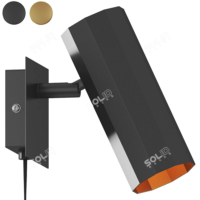 Nordlux Alanis Wall Sconce 3D model image 1