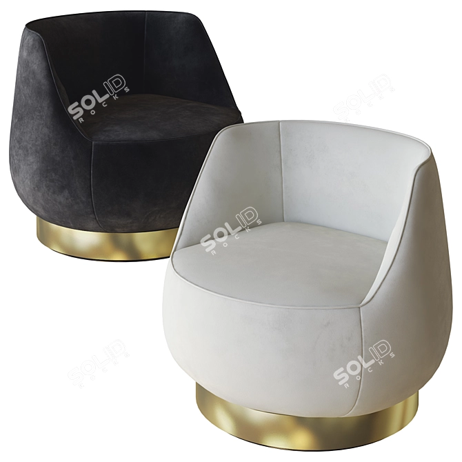 Sancal Magnum Armchair 3D Model 3D model image 3