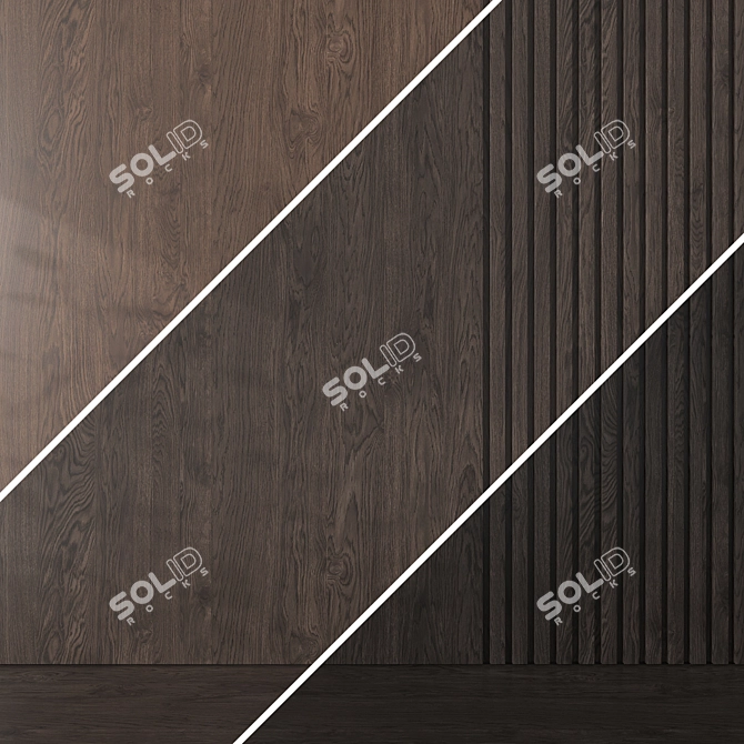 Oak Seamless Texture Pack 063 3D model image 5