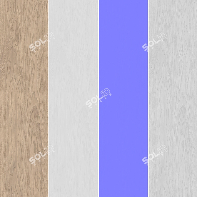 Oak Seamless Texture Pack 063 3D model image 6